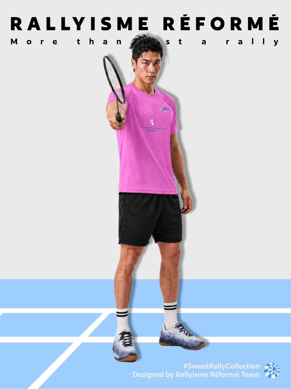Áo Cầu Lông Unisex BACK OFF – Áo Thể Thao Nam Nữ Nhanh Khô Thoáng Khí