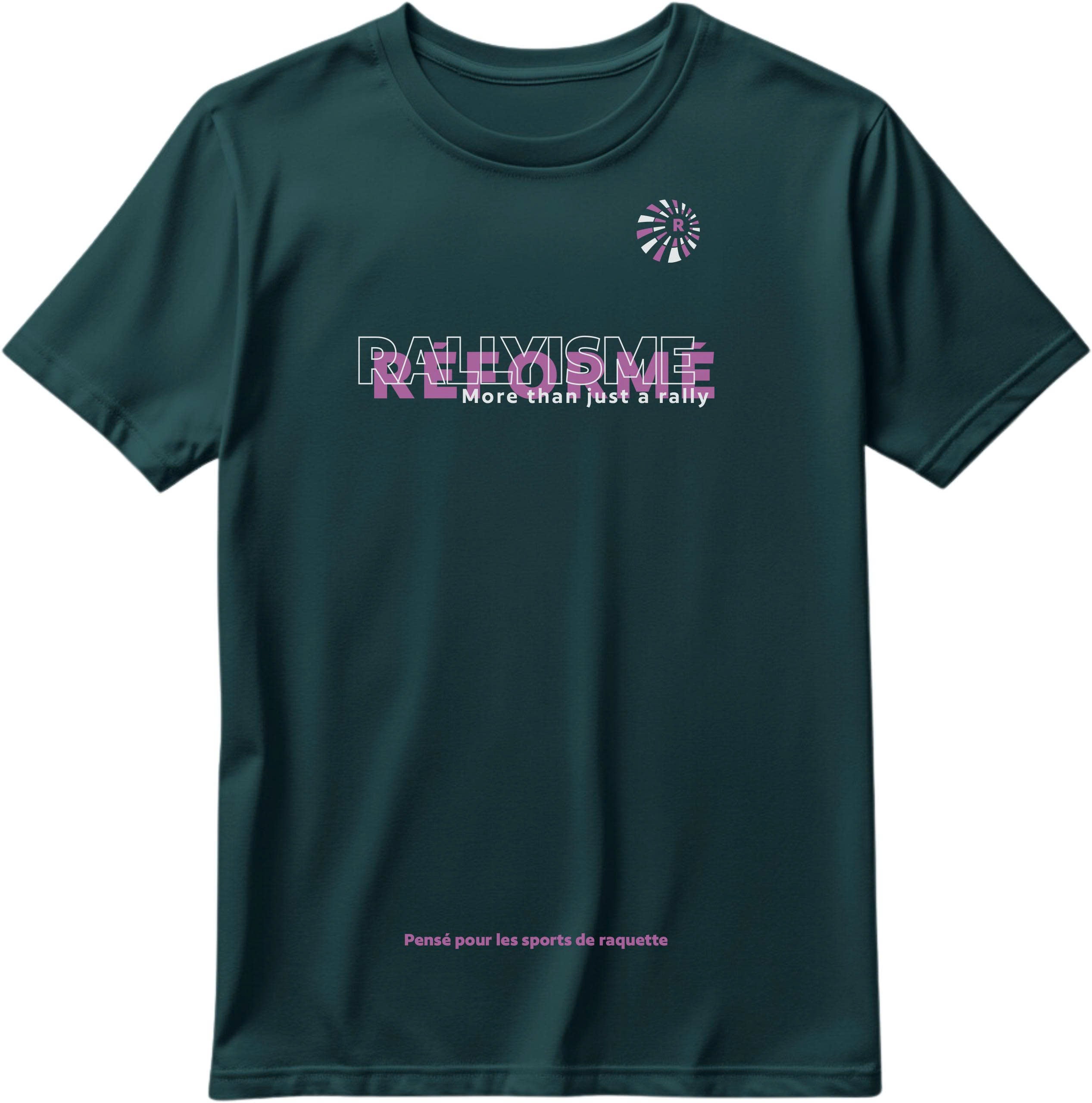 RALLYISME RÉFORME  – SIGNATURE LOGO TEE