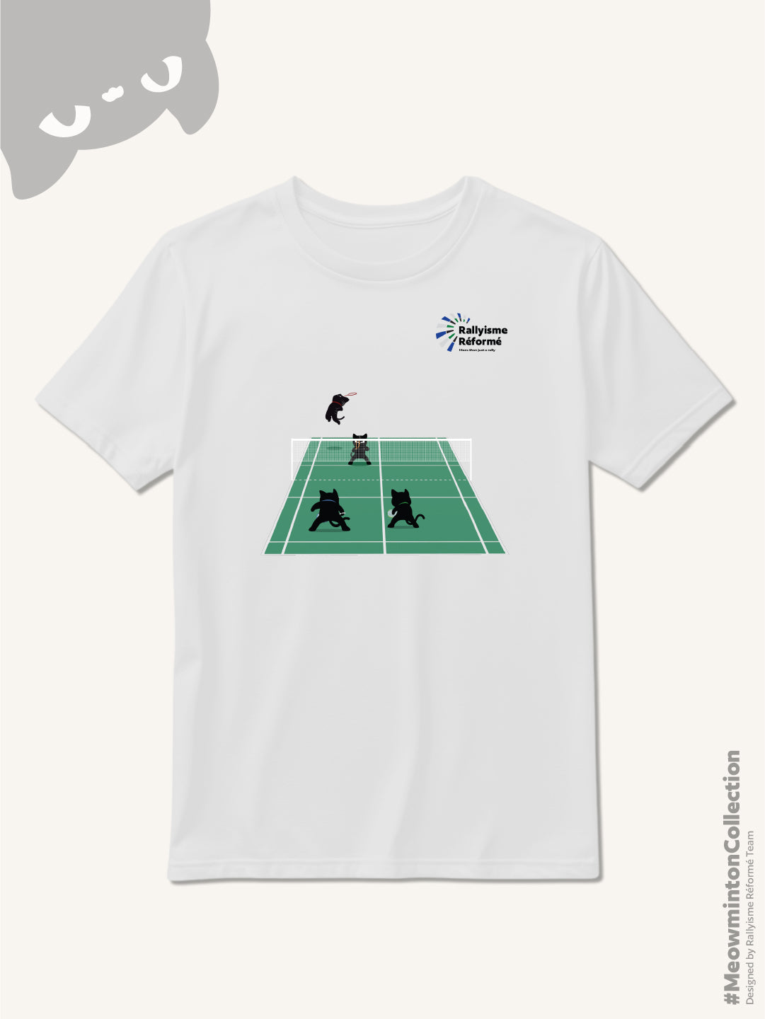 #Meowminton –  FULL COURT CHAOS