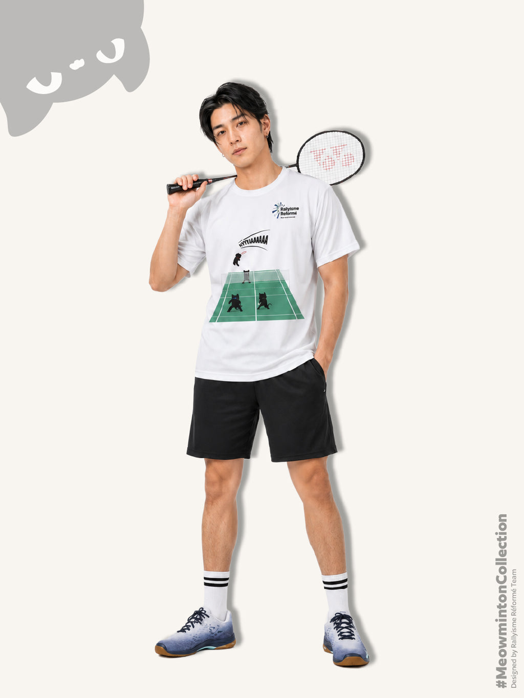 #Meowminton –  FULL COURT CHAOS