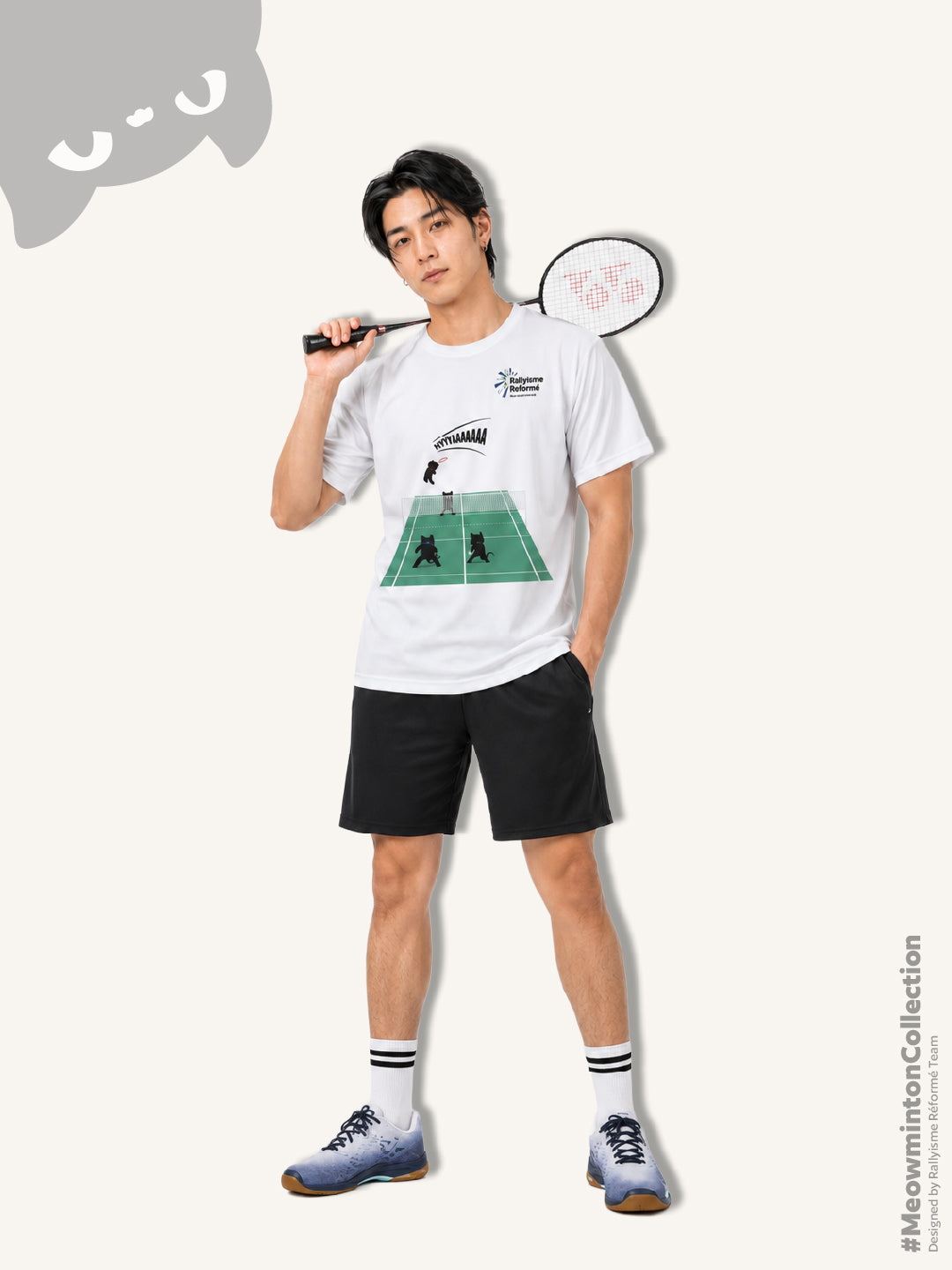 #Meowminton –  FULL COURT CHAOS