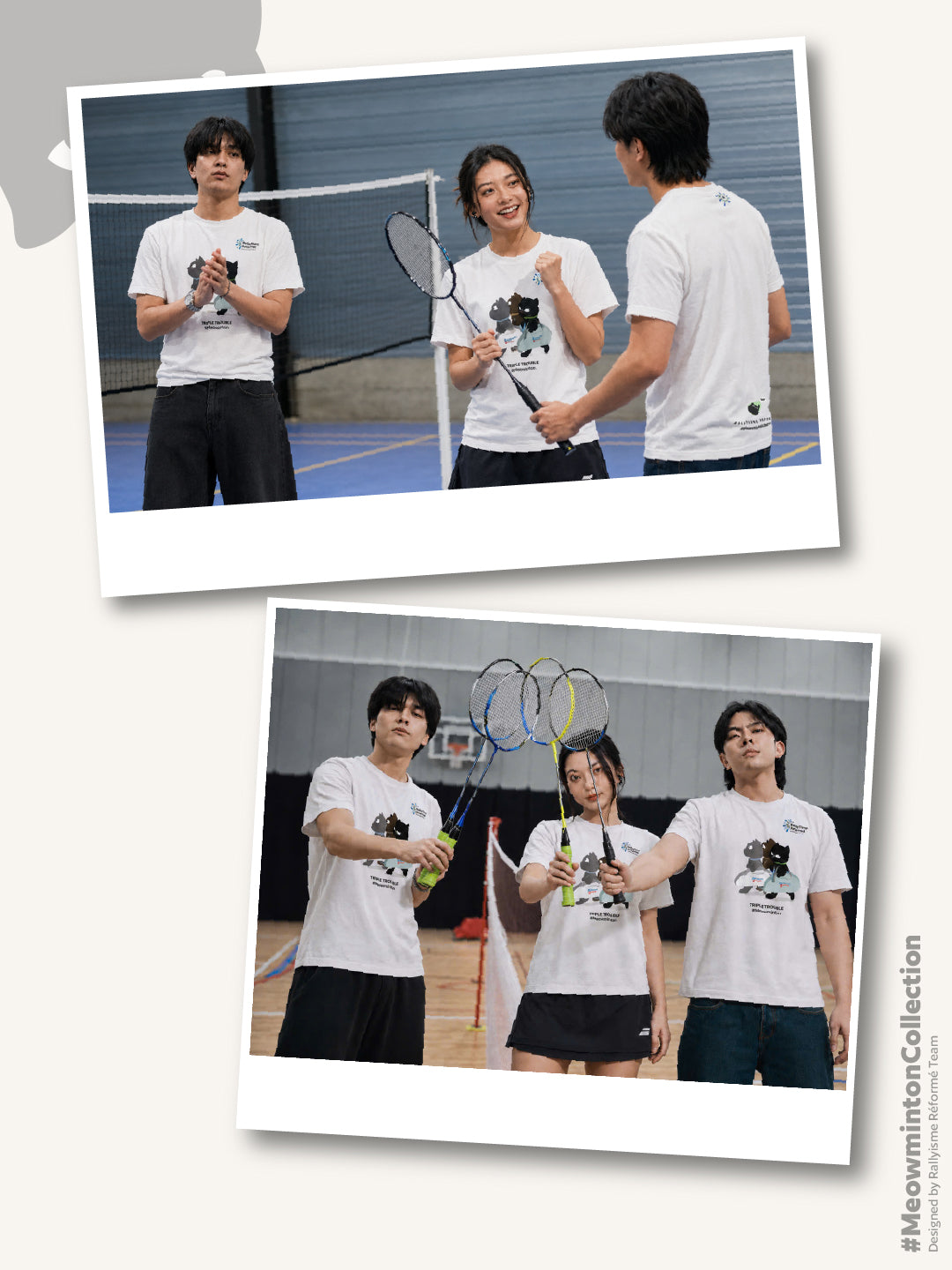 #Meowminton – TRIPLE TROUBLE