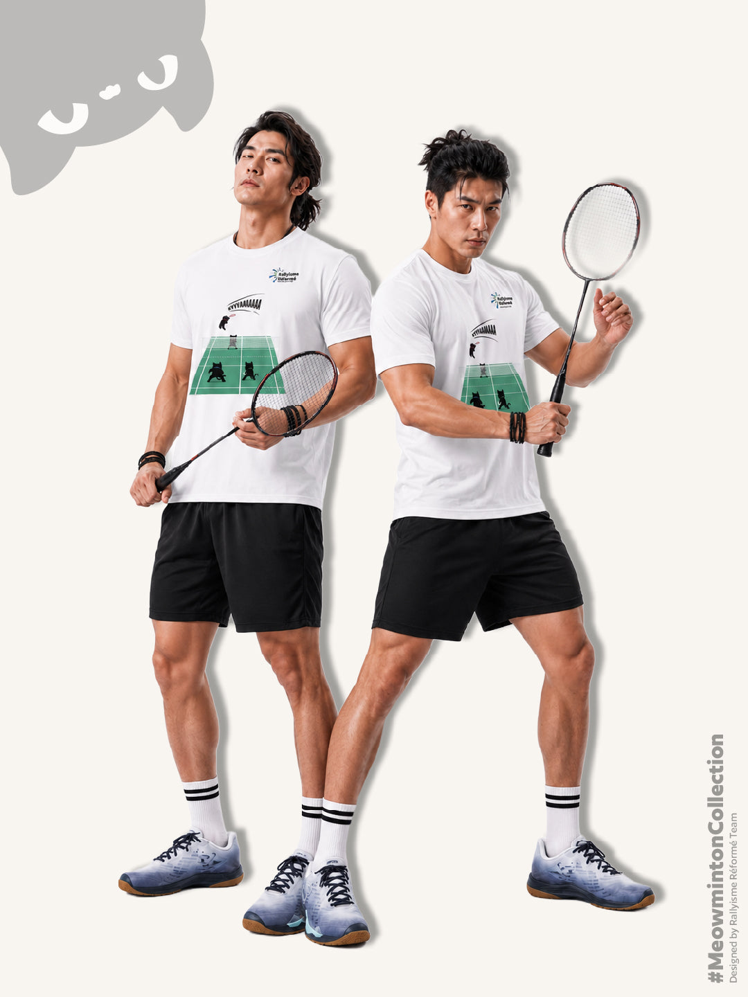 #Meowminton –  FULL COURT CHAOS
