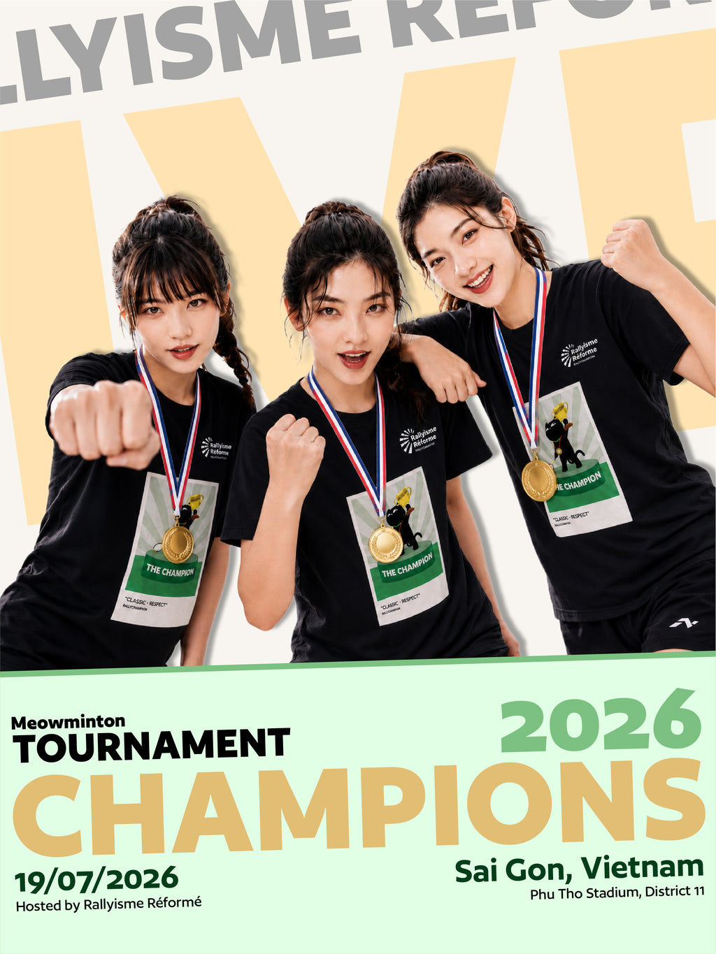 #Meowminton - THE CHAMPION