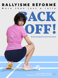 Áo Cầu Lông Unisex BACK OFF – Áo Thể Thao Nam Nữ Nhanh Khô Thoáng Khí