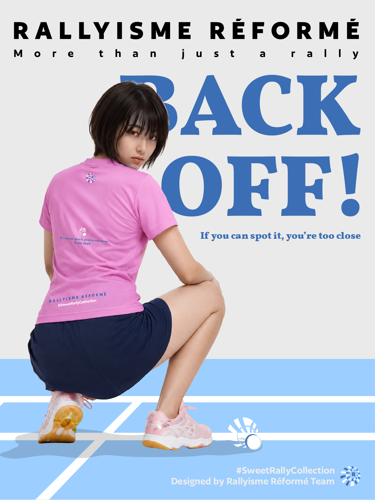 Áo Cầu Lông Unisex BACK OFF – Áo Thể Thao Nam Nữ Nhanh Khô Thoáng Khí