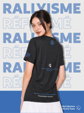 Áo Cầu Lông Nữ Rallyisme Réformé - Back Off - Form Thể Thao Dễ Mặc Mỏng nhẹ Nhanh khô Thoáng khí