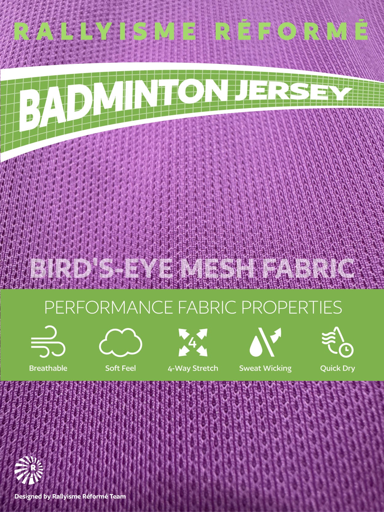 Áo Cầu Lông Unisex BADMINTON JERSEY – Áo Thể Thao Nam Nữ Nhanh Khô Thoáng Khí