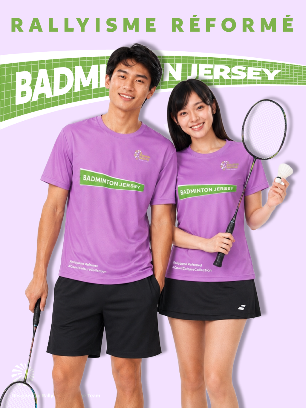 Áo Cầu Lông Unisex BADMINTON JERSEY – Áo Thể Thao Nam Nữ Nhanh Khô Thoáng Khí