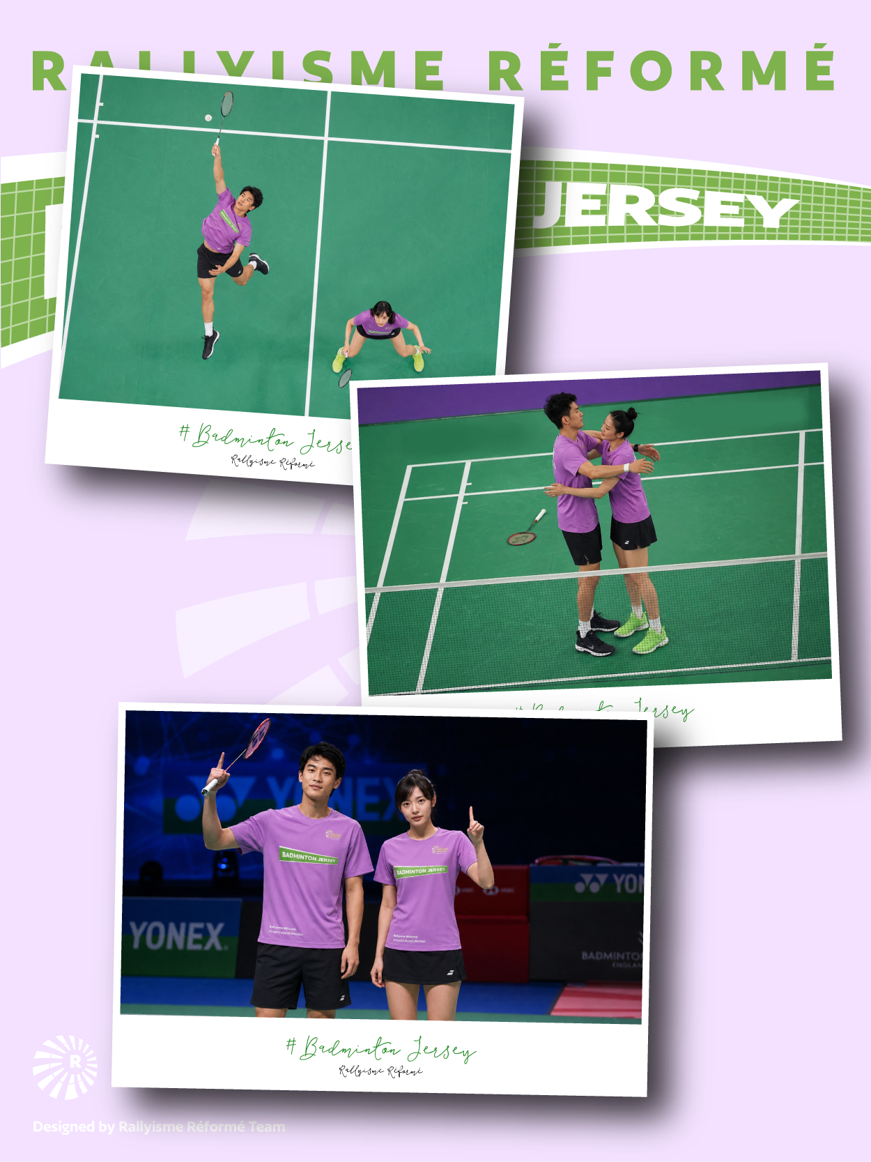 Áo Cầu Lông Unisex BADMINTON JERSEY – Áo Thể Thao Nam Nữ Nhanh Khô Thoáng Khí