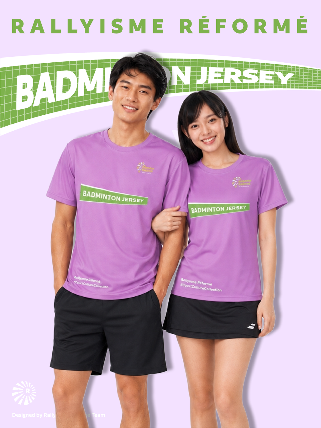 Áo Cầu Lông Unisex BADMINTON JERSEY – Áo Thể Thao Nam Nữ Nhanh Khô Thoáng Khí