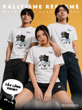 Áo Cầu Lông Unisex Meowminton– Triple Trouble– Performance Fabric Thoáng Khí Nhanh Khô Nhẹ Mát