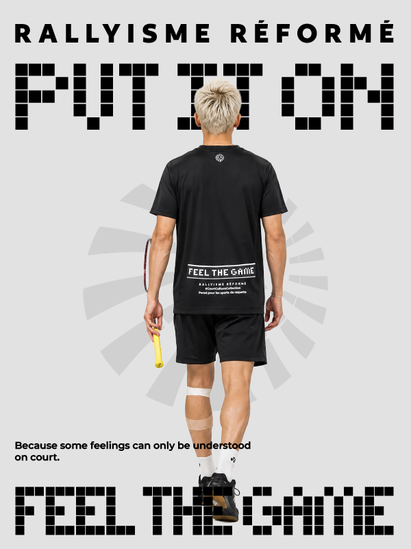 Áo Cầu Lông Unisex PUT IT ON & FEEL THE GAME – Áo Thể Thao Nam Nữ Nhanh Khô Thoáng Khí Mềm Mỏng