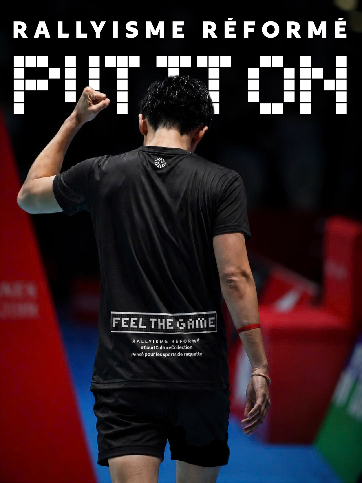 Áo Cầu Lông Unisex PUT IT ON & FEEL THE GAME – Áo Thể Thao Nam Nữ Nhanh Khô Thoáng Khí Mềm Mỏng